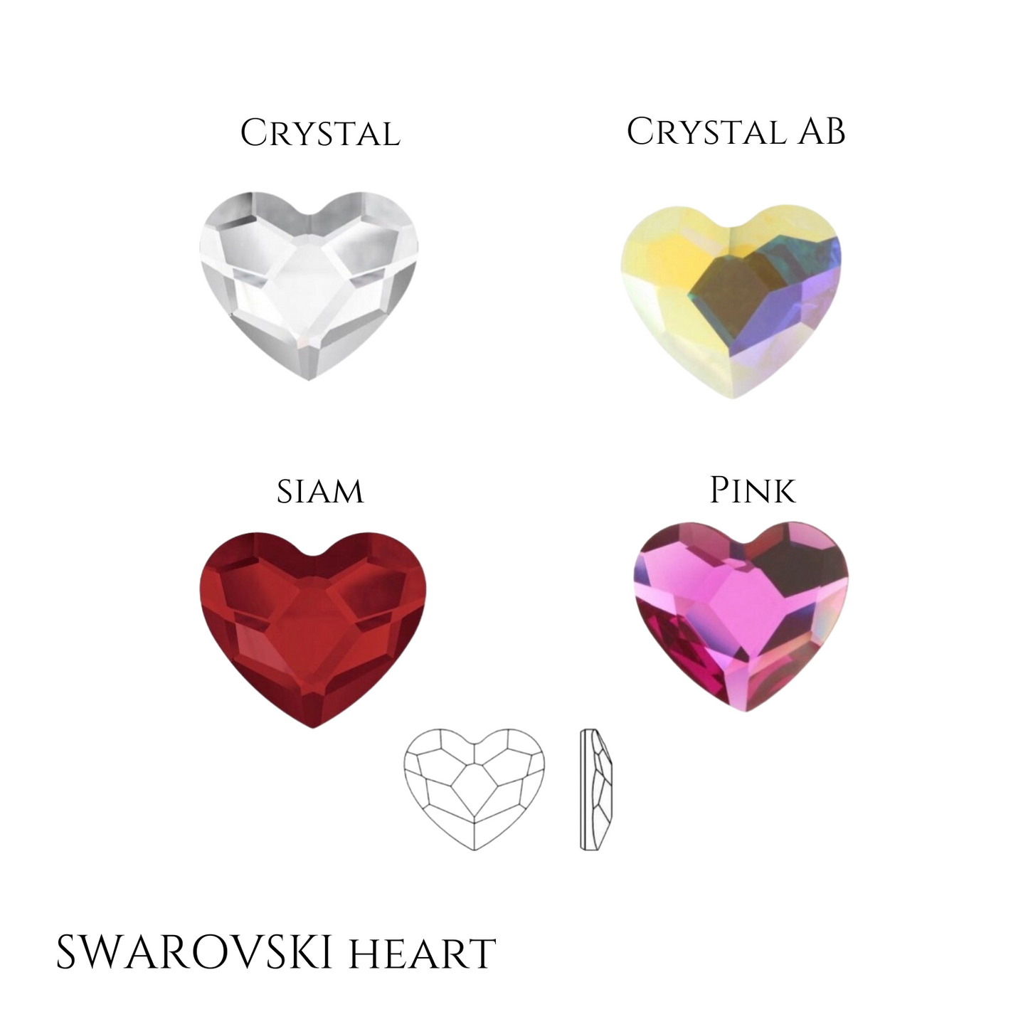 Swarovski heart