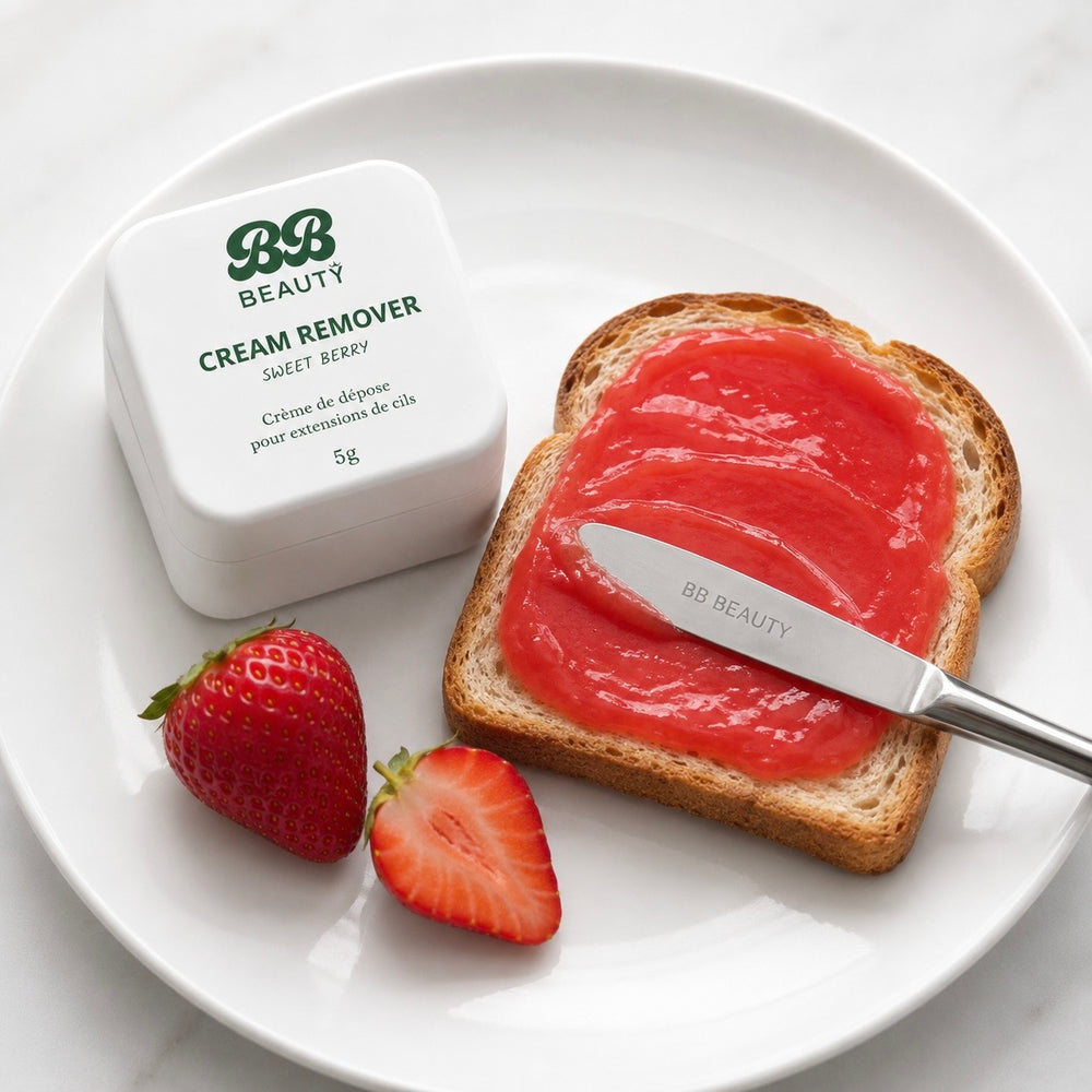 Crème remover cils— Parfum fraise
