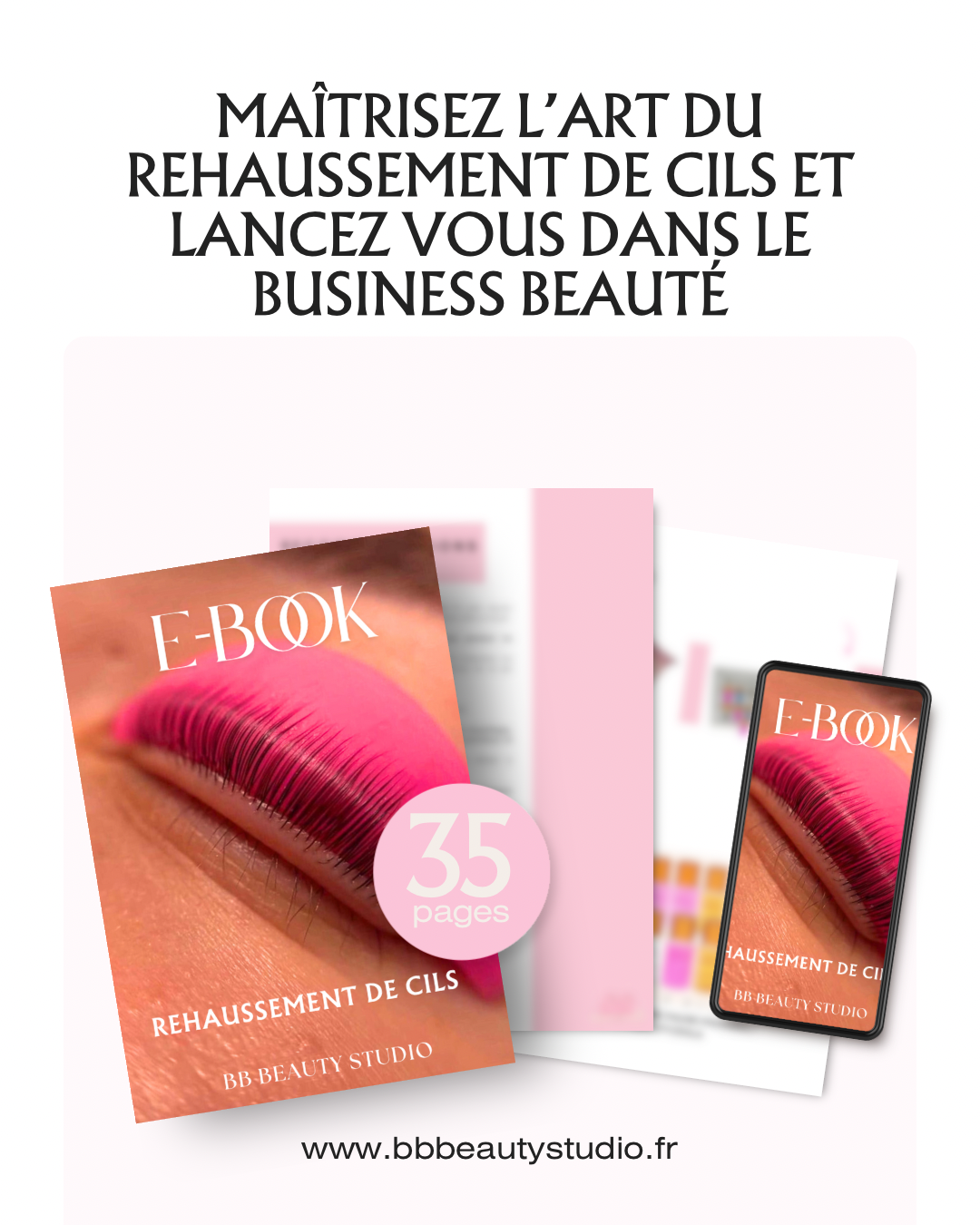 E-book réhaussement de cils