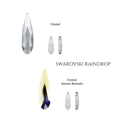 Swarovski raindrop